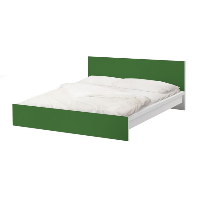 Papier adhésif pour meuble IKEA - Malm lit 140x200cm - Colour Dark Green