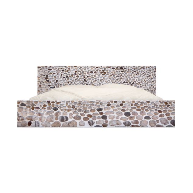 Adhesif imitation pierre Mur de pierre andalou