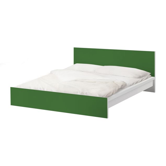 Papier adhésif pour meuble IKEA - Malm lit 160x200cm - Colour Dark Green