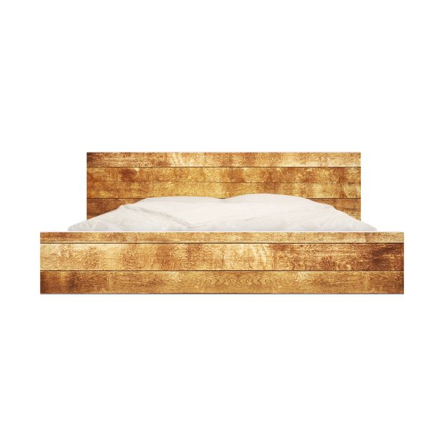 Revêtement adhésif pour meuble Mur en bois nordique