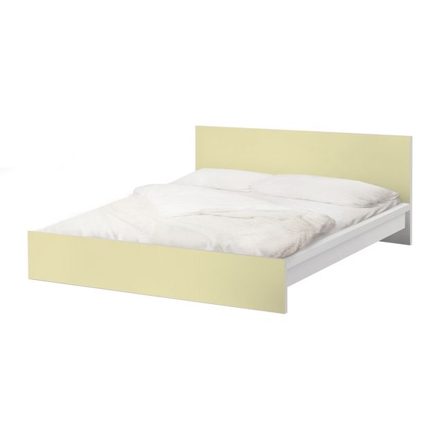 Papier adhésif pour meuble IKEA - Malm lit 180x200cm - Colour Crème