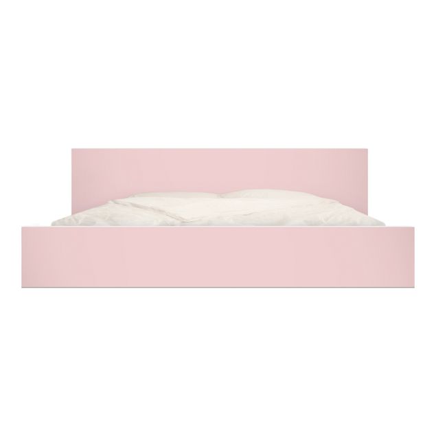 Papier adhésif pour meuble IKEA - Malm lit 180x200cm - Colour Rose