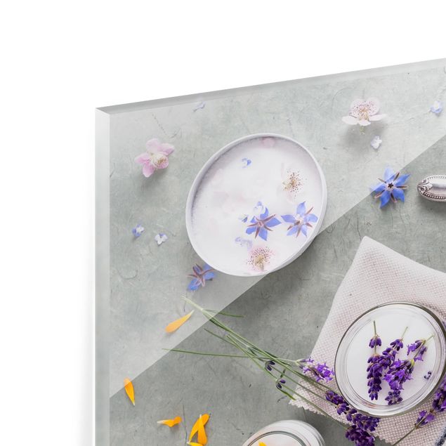 Fond de hotte - Edible Flowers With Lavender Sugar
