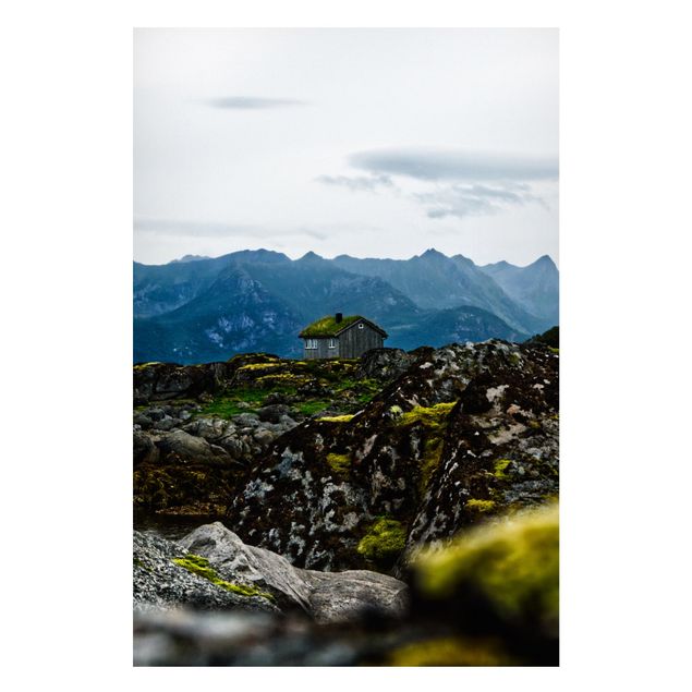 Tableaux paysage Cabane désolée en Norvège
