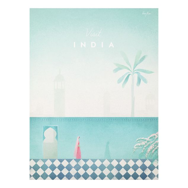 Tableaux Asie Poster de voyage - Inde