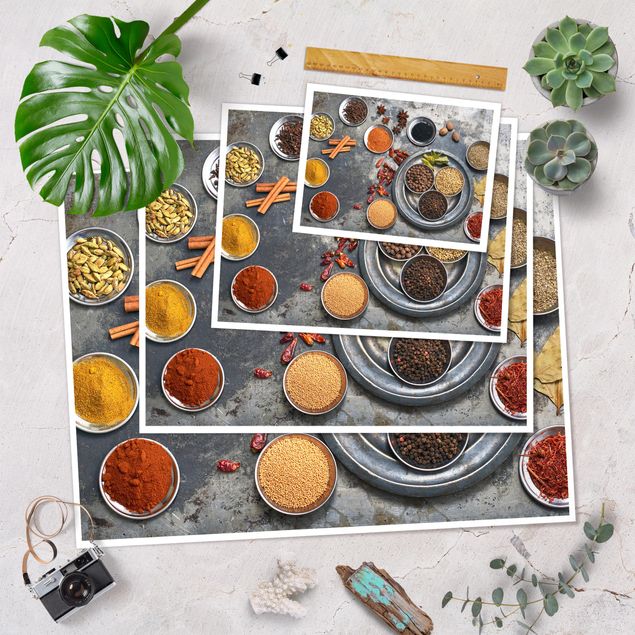 Poster - Shabby Spice Plate