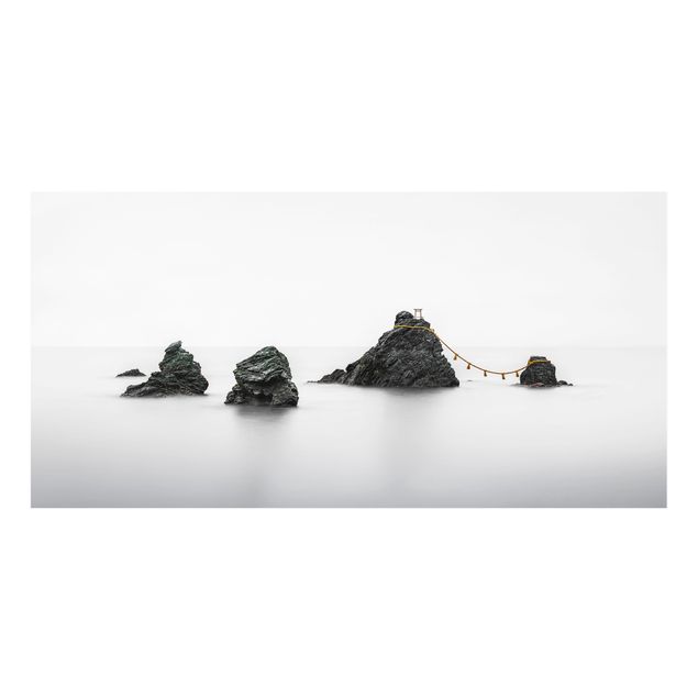 Fonds de hotte - Meoto Iwa -  The Married Couple Rocks - Format paysage 2:1