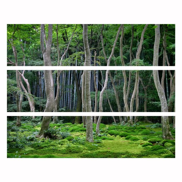 Papier adhésif pour meuble IKEA - Malm commode 3x tiroirs - Japanese Forest