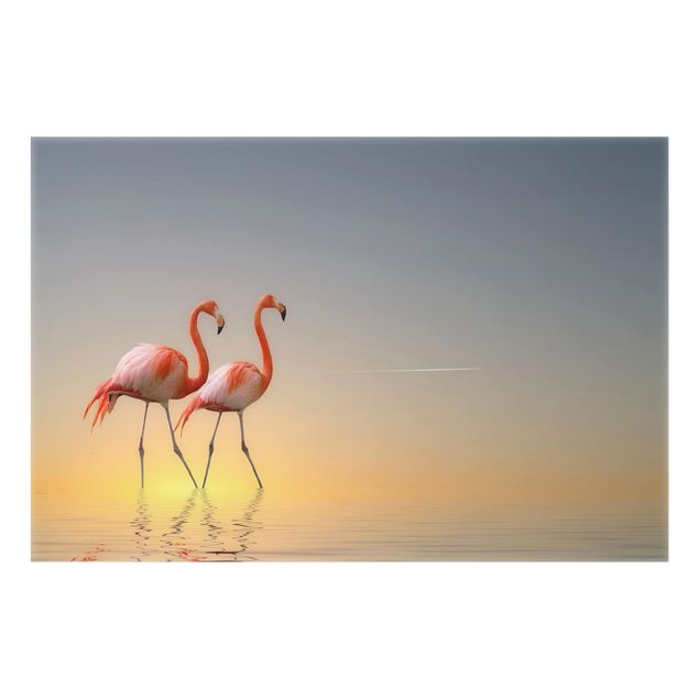 Fond de hotte - Flamingo Love