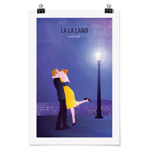 Tableaux reproductions Affiche de film La La Land II