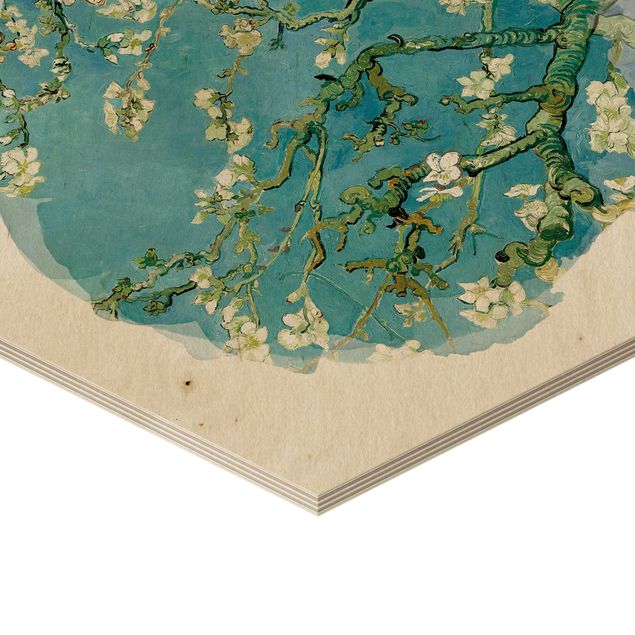 Tableaux Aquarelles - Vincent Van Gogh - Amandiers en fleur