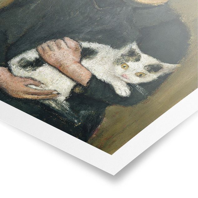 Tableaux moderne Paula Modersohn-Becker - Garçon avec chat