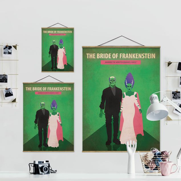 Tableaux de Fräulein Fischer Affiche de film La Fiancée de Frankenstein