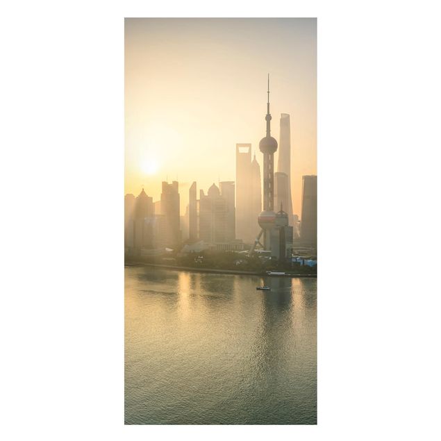 Tableaux moderne Pudong à l'aube