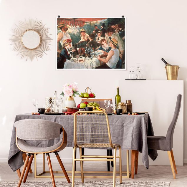 Tableaux Impressionnisme Auguste Renoir - Déjeuner de la fête du bateau