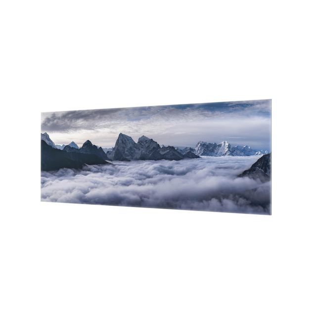 Fond de hotte - Sea Of ​​Clouds In The Himalayas