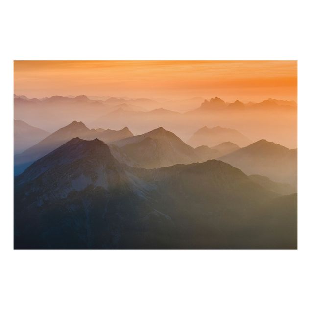 Tableaux paysage Vue de la montagne Zugspitze