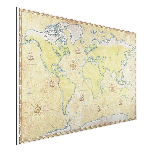 Décoration chambre bébé World Map