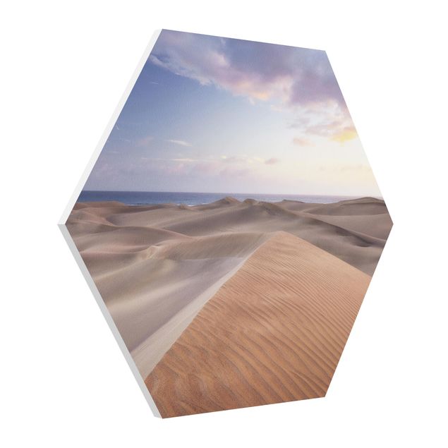 Tableaux plage Vue des dunes