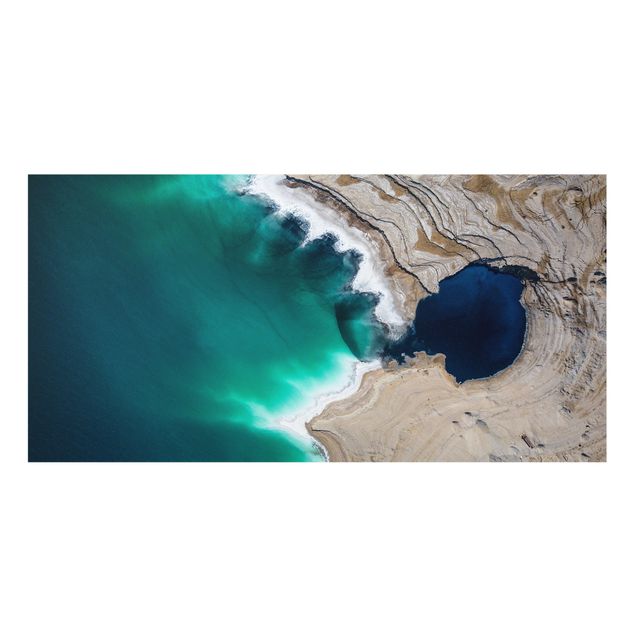 Fonds de hotte - Wild Coastal Bay In Israel  - Format paysage 2:1