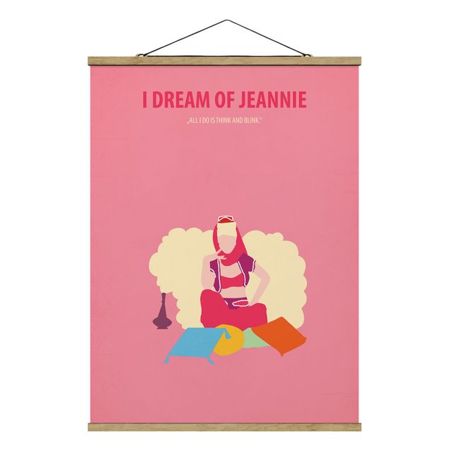 Tableaux reproduction Affiche de film I Dream Of Jeannie