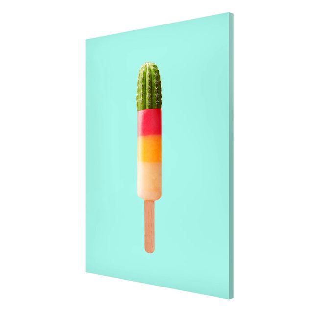 Tableau reproduction Popsicle avec cactus
