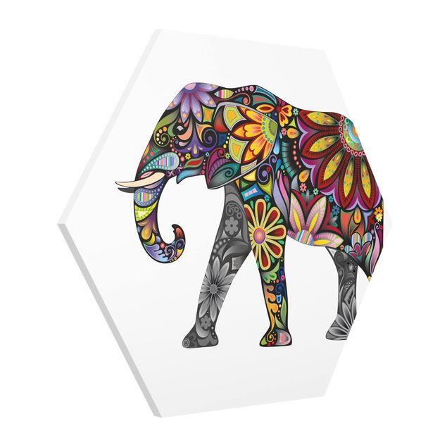 Tableau animaux No.651 Motif d'éléphant