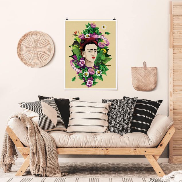 Tableau moderne Frida Kahlo - Frida