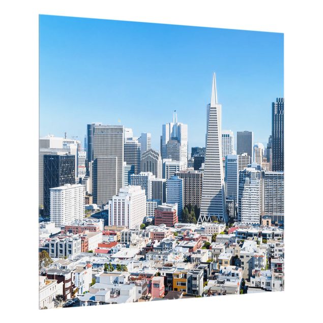 Fonds de hotte - San Francisco Skyline - Carré 1:1