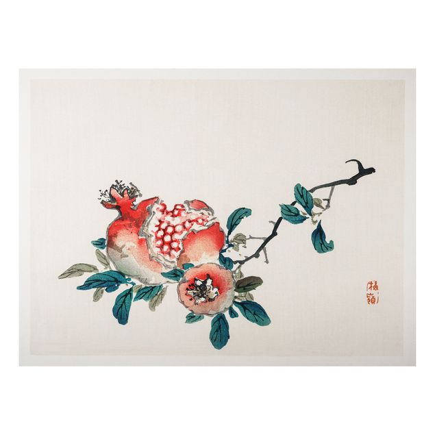 tableaux floraux Dessin asiatique de grenadier