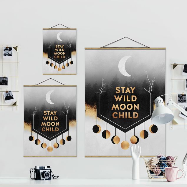 Tableau décoration Stay Wild Moon Child