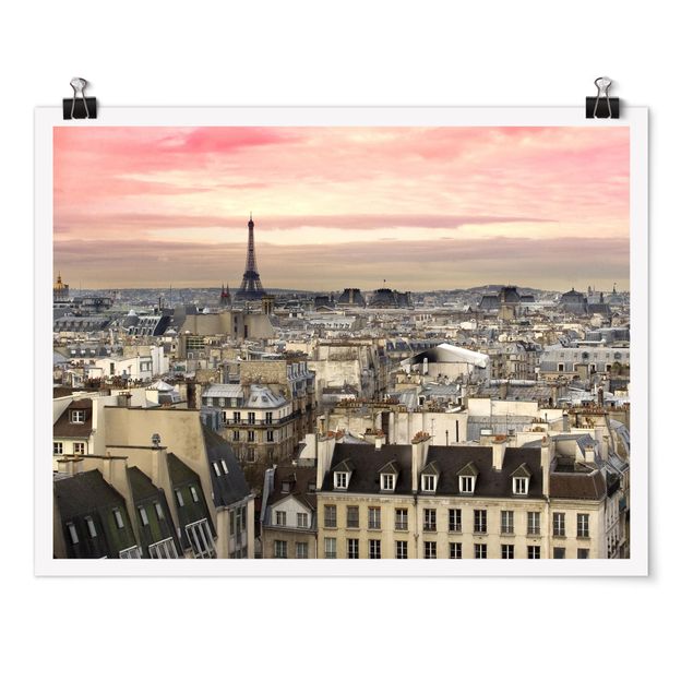 Posters villes Paris de près