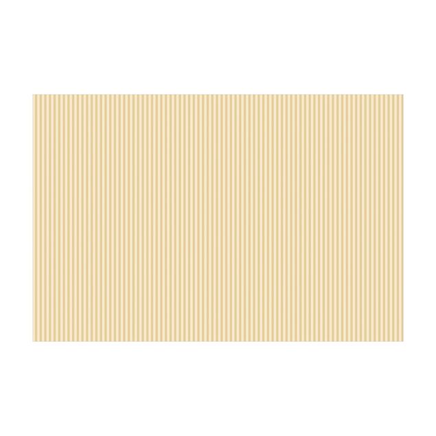 Tapis en vinyle No.YK46 Stripes Jaune Beige