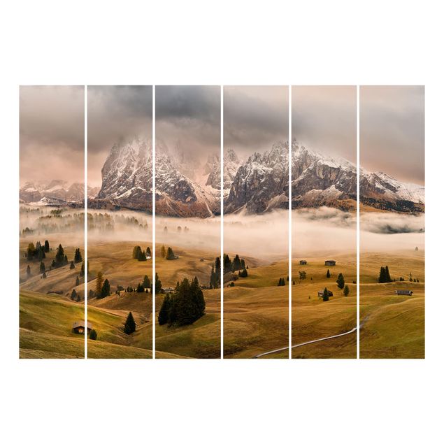 Panneaux coulissants Mythes des Dolomites