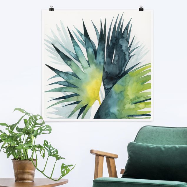 Tableau moderne Tropical Foliage - Fan Palm