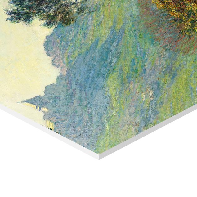 Tableau forex Claude Monet - L'église de Varengeville au soleil couchant