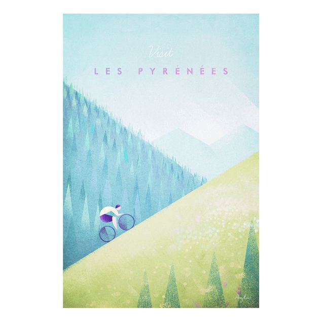 Tableau paysages Poster de voyage - Les Pyrénées