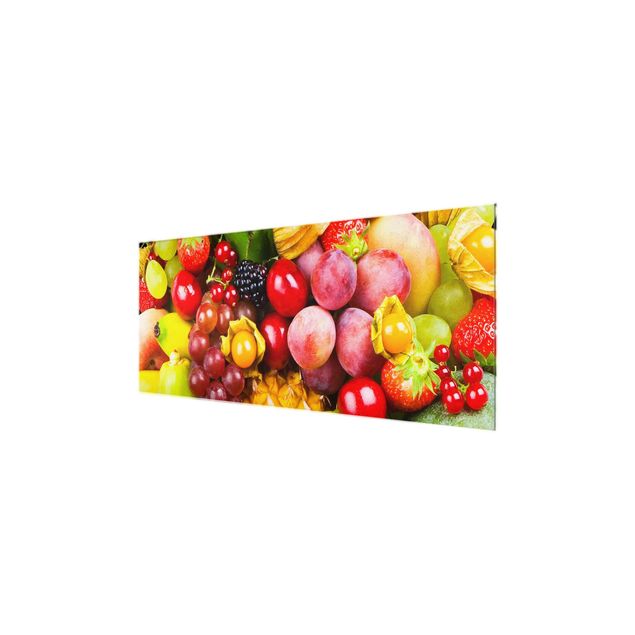 Tableau fruits Fruits exotiques colorés