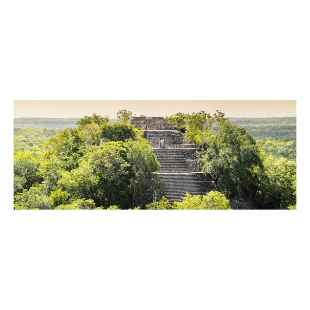 Tableaux paysage Pyramide de Calakmul