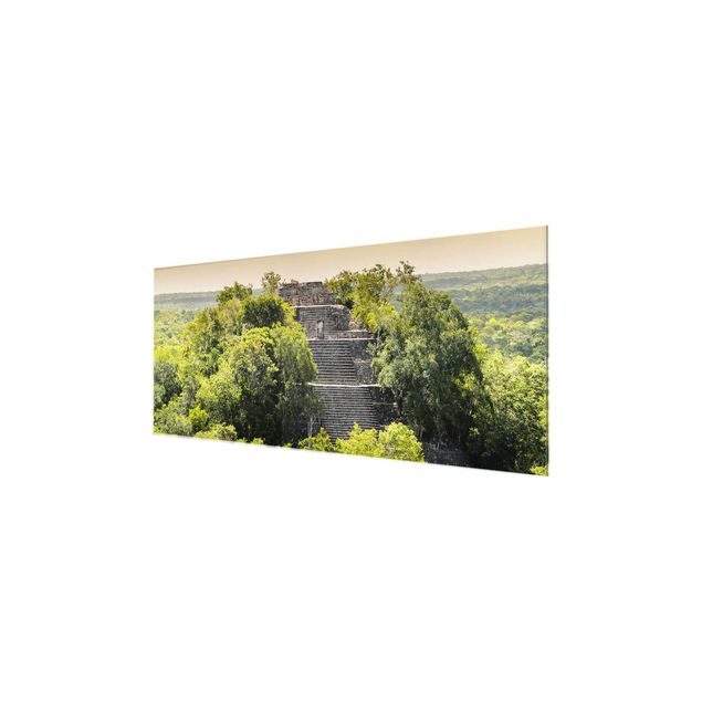 Tableaux arbres Pyramide de Calakmul