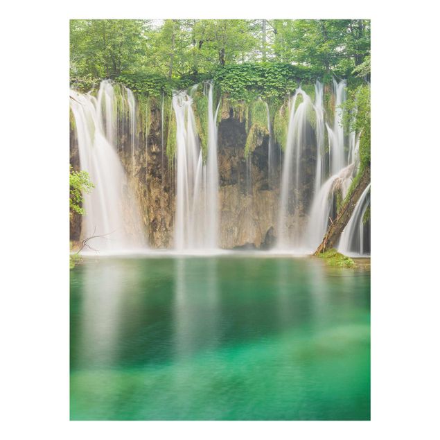 Tableau deco nature Chute d'eau Plitvice Lakes