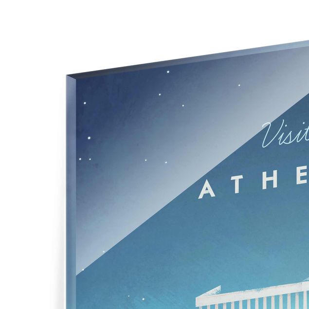 Tableaux Poster de voyage - Athènes