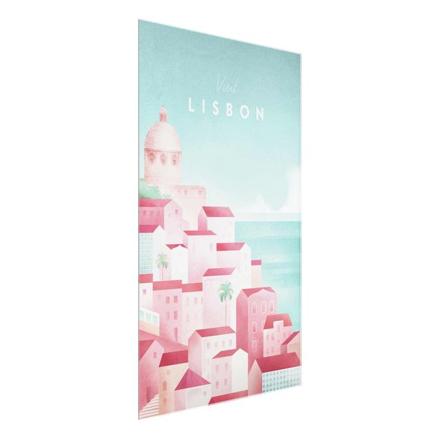 Tableaux mer Poster de voyage - Lisbonne