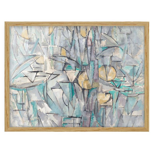 Tableau moderne Piet Mondrian - Composition X
