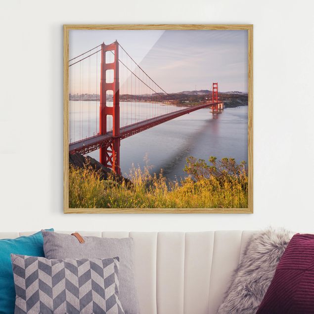 Tableaux moderne Golden Gate Bridge à San Francisco