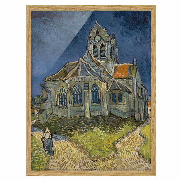 Courant artistique Postimpressionnisme Vincent van Gogh - L'église d'Auvers