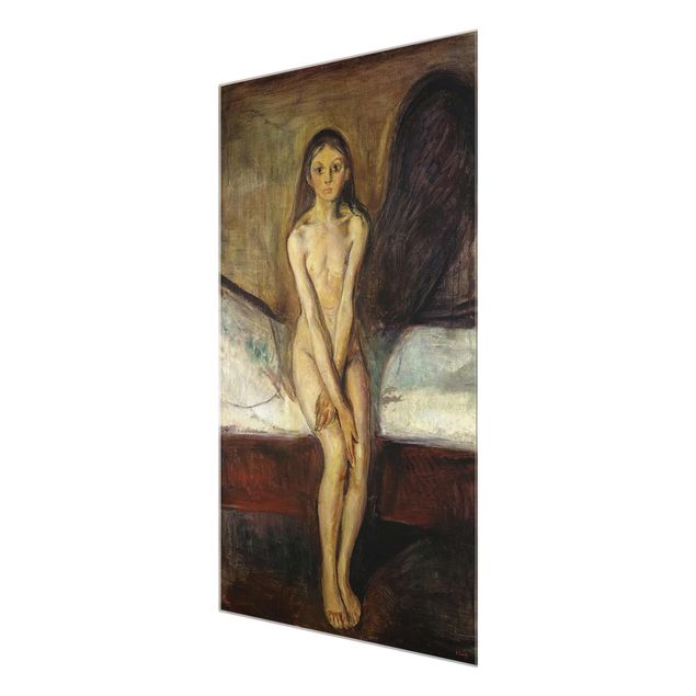 Tableaux moderne Edvard Munch - La puberté