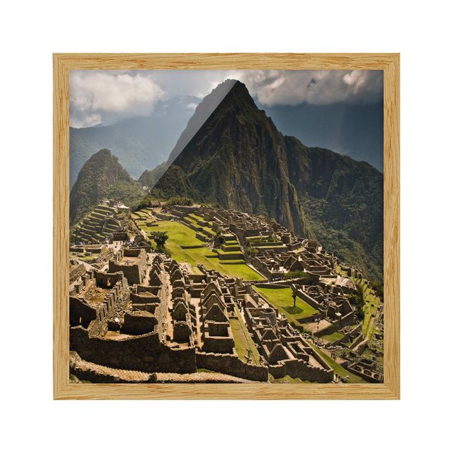Tableau de ville Machu Picchu