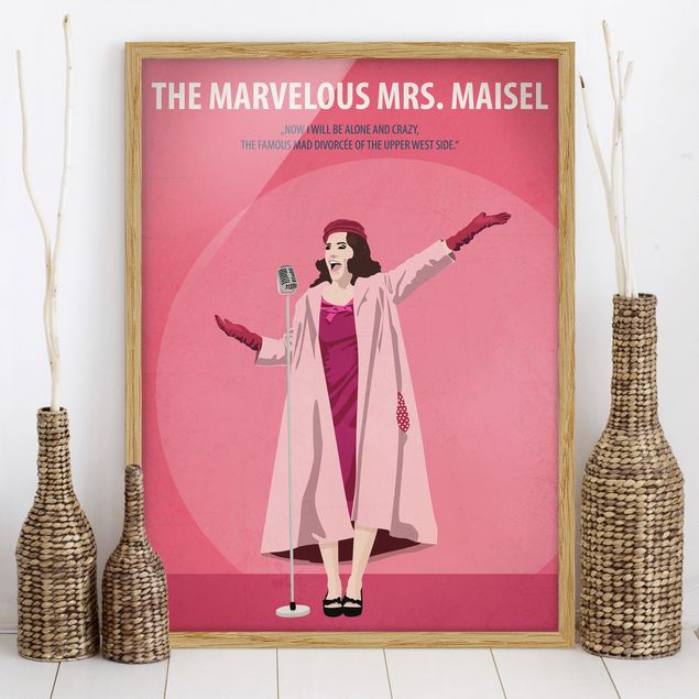 Décorations cuisine Affiche de film Mme Maisel, femme fabuleuse