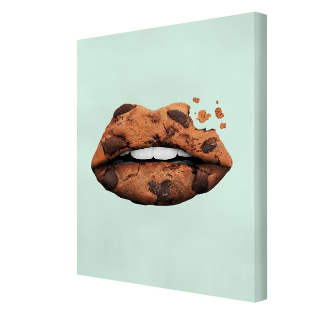 Tableaux de Jonas Loose Lèvres avec Biscuit